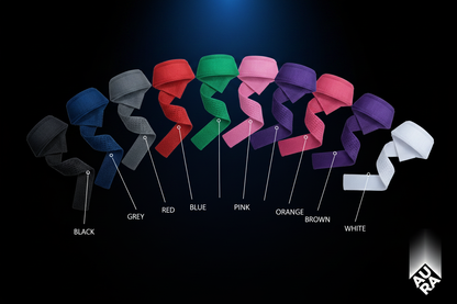 GymAura Lifting Straps Colour Variety