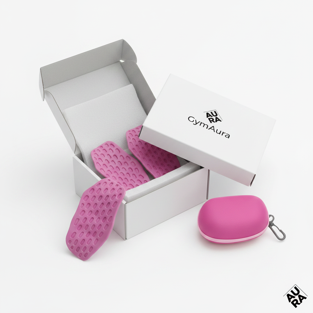GymAura White Box Packaging