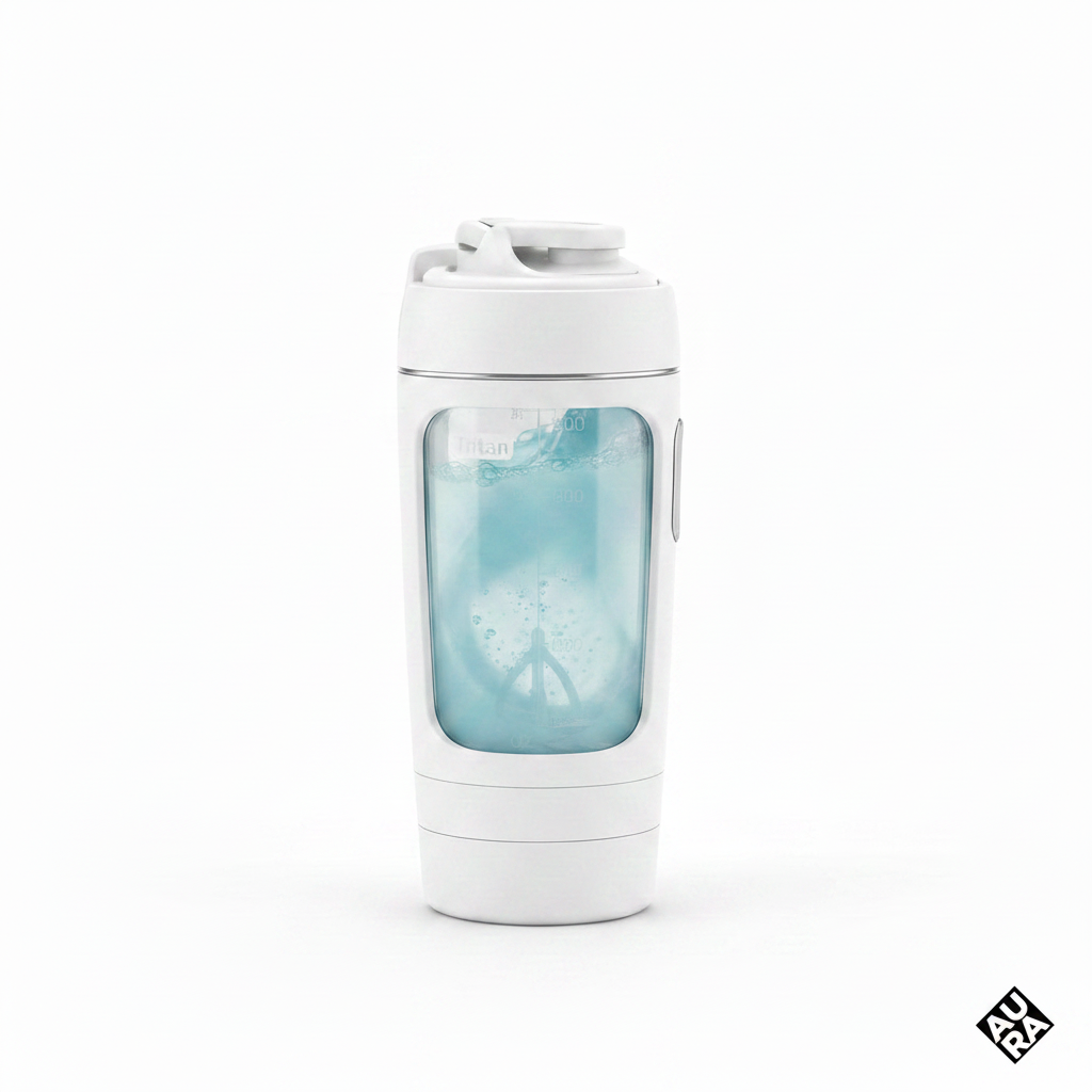 White Shaker with Logo